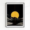 Golden Hour No. 208 Art Poster Artcohr | Art for Creatives 4