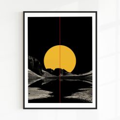 Golden Hour No. 208 Art Poster Artcohr | Art for Creatives 4