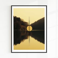 Golden Hour No. 214 Art Poster Artcohr | Art for Creatives 4