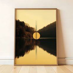 Golden Hour No. 214 Art Poster Artcohr | Art for Creatives 4