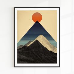 Kyoto Peaks No. 224 Art Poster Artcohr | Art for Creatives 5