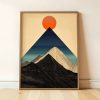 Kyoto Peaks No. 224 Art Poster Artcohr | Art for Creatives 3