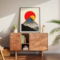 Kyoto Peaks No. 104 Art Poster Artcohr | Art for Creatives 2
