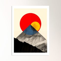Kyoto Peaks No. 104 Art Poster Artcohr | Art for Creatives 5