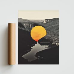 Golden Hour No. 111 Art Poster Artcohr | Art for Creatives 4
