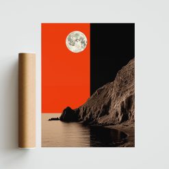 Tides No. 128 Art Poster Artcohr | Art for Creatives 4