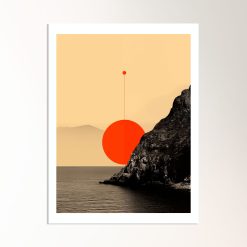 Tides No. 130 Art Poster Artcohr | Art for Creatives 4