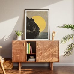 Golden Hour No. 136 Art Poster Artcohr | Art for Creatives 2