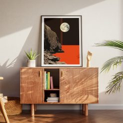 Helsinki Nights No. 148 Art Poster Artcohr | Art for Creatives 2