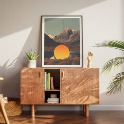 Golden Hour No. 162 Art Poster Artcohr | Art for Creatives 2