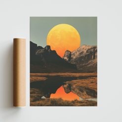 Golden Hour No. 163 Art Poster Artcohr | Art for Creatives 4