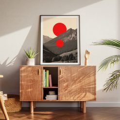 Kyoto Peaks No. 170 Art Poster Artcohr | Art for Creatives 2