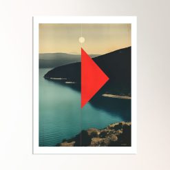 Tides No. 175 Art Poster Artcohr | Art for Creatives 4