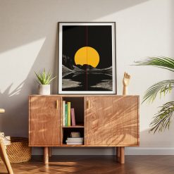 Golden Hour No. 208 Art Poster Artcohr | Art for Creatives 2