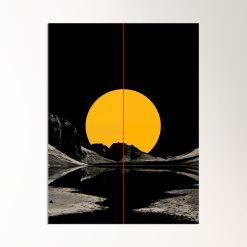 Golden Hour No. 208 Art Poster Artcohr | Art for Creatives 4