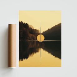 Golden Hour No. 214 Art Poster Artcohr | Art for Creatives 4