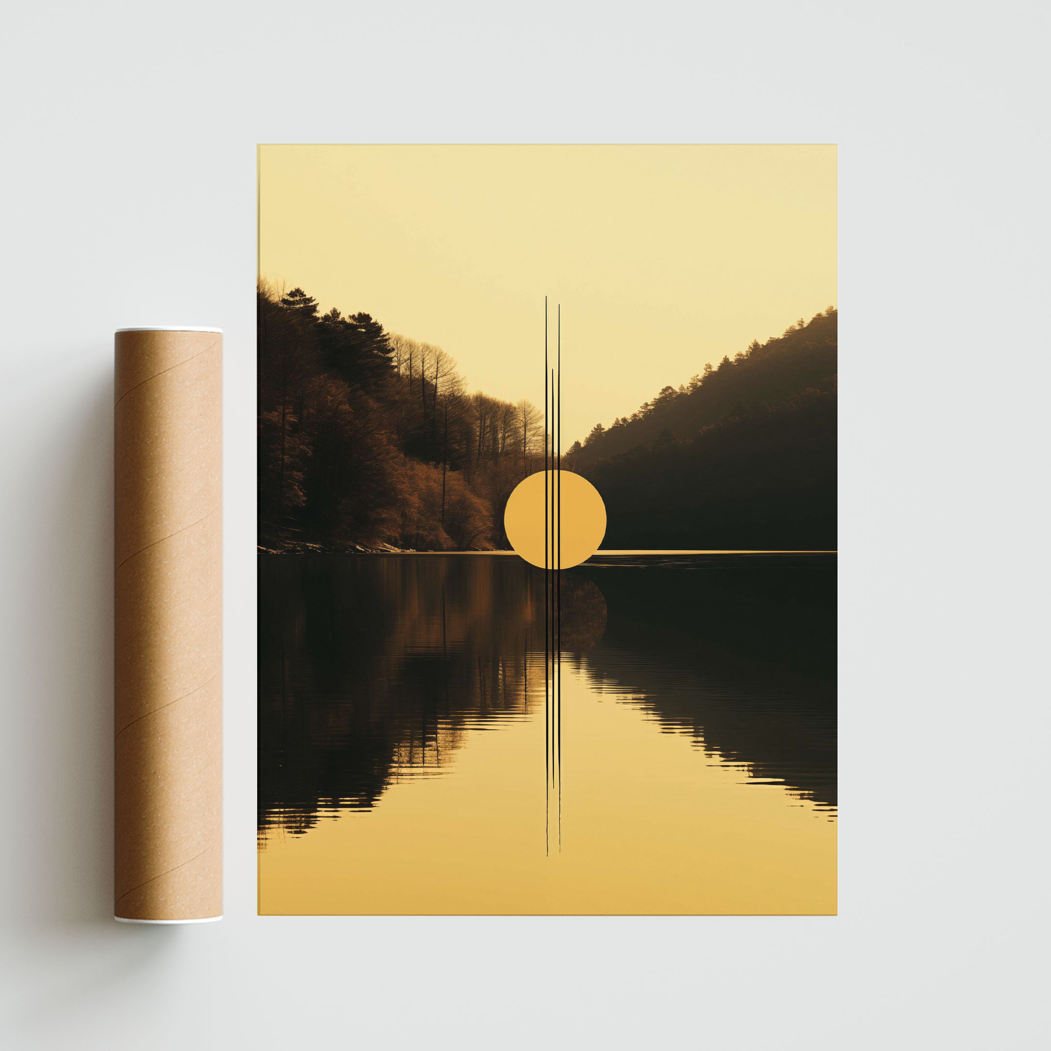 Golden Hour No. 214 Art Poster Artcohr | Art for Creatives 3 Golden Hour No. 214 Art Poster Artcohr | Art for Creatives 3