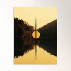 Golden Hour No. 214 Art Poster Artcohr | Art for Creatives 4