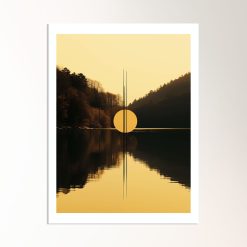 Golden Hour No. 214 Art Poster Artcohr | Art for Creatives 4
