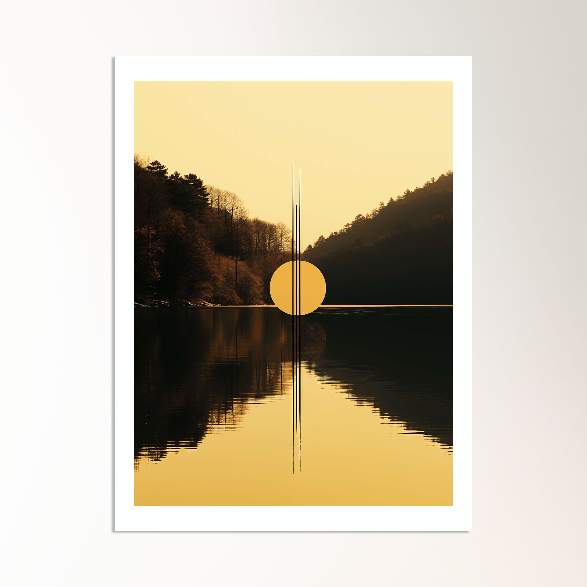 Golden Hour No. 214 Art Poster Artcohr | Art for Creatives 6 Golden Hour No. 214 Art Poster Artcohr | Art for Creatives 6
