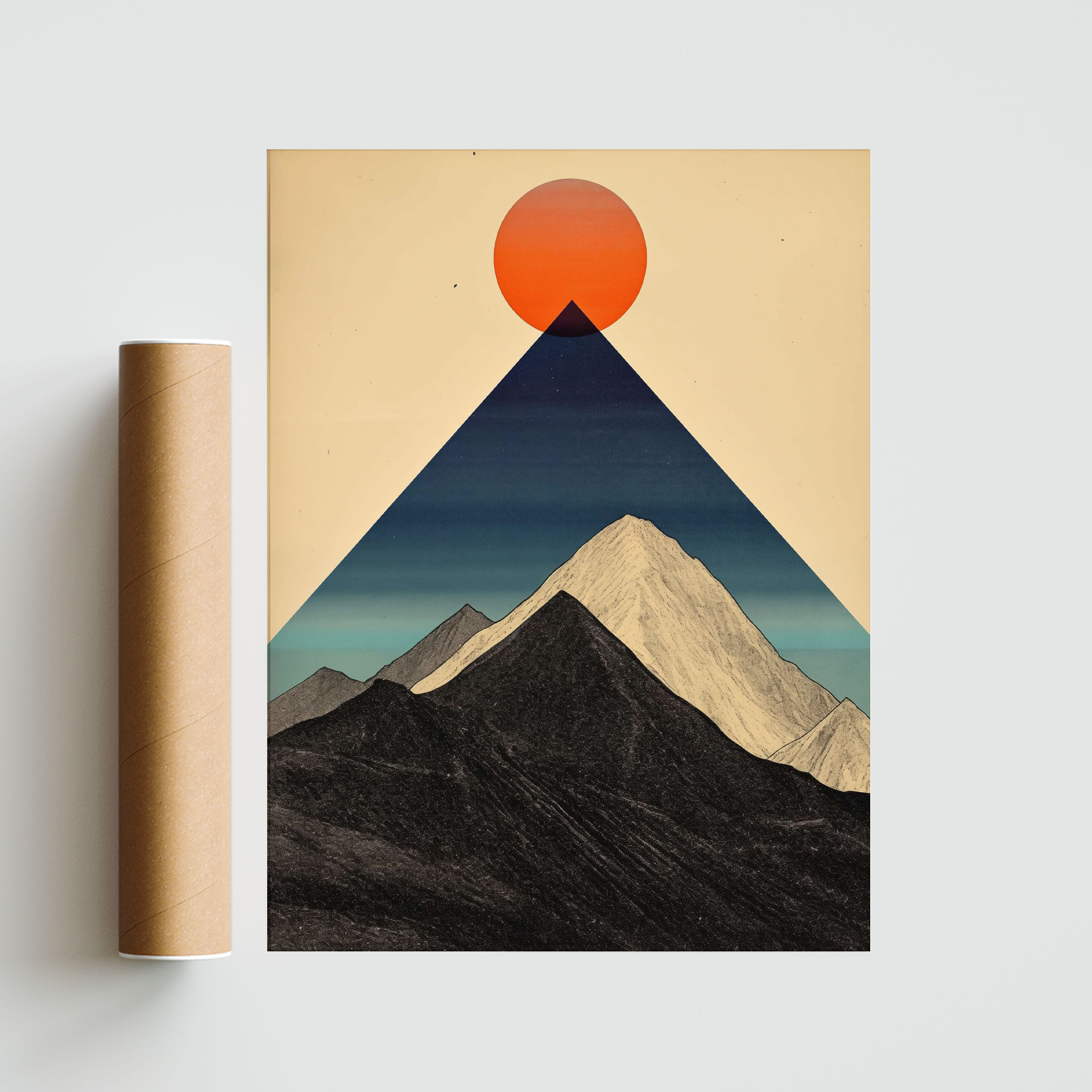 Kyoto Peaks No. 224 Art Poster Artcohr | Art for Creatives 4 Kyoto Peaks No. 224 Art Poster Artcohr | Art for Creatives 4