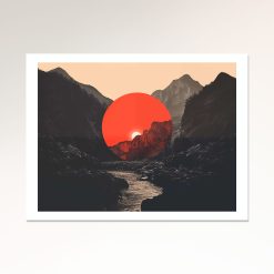 Santiago Shadows No. 330 Art Poster Artcohr | Art for Creatives 5