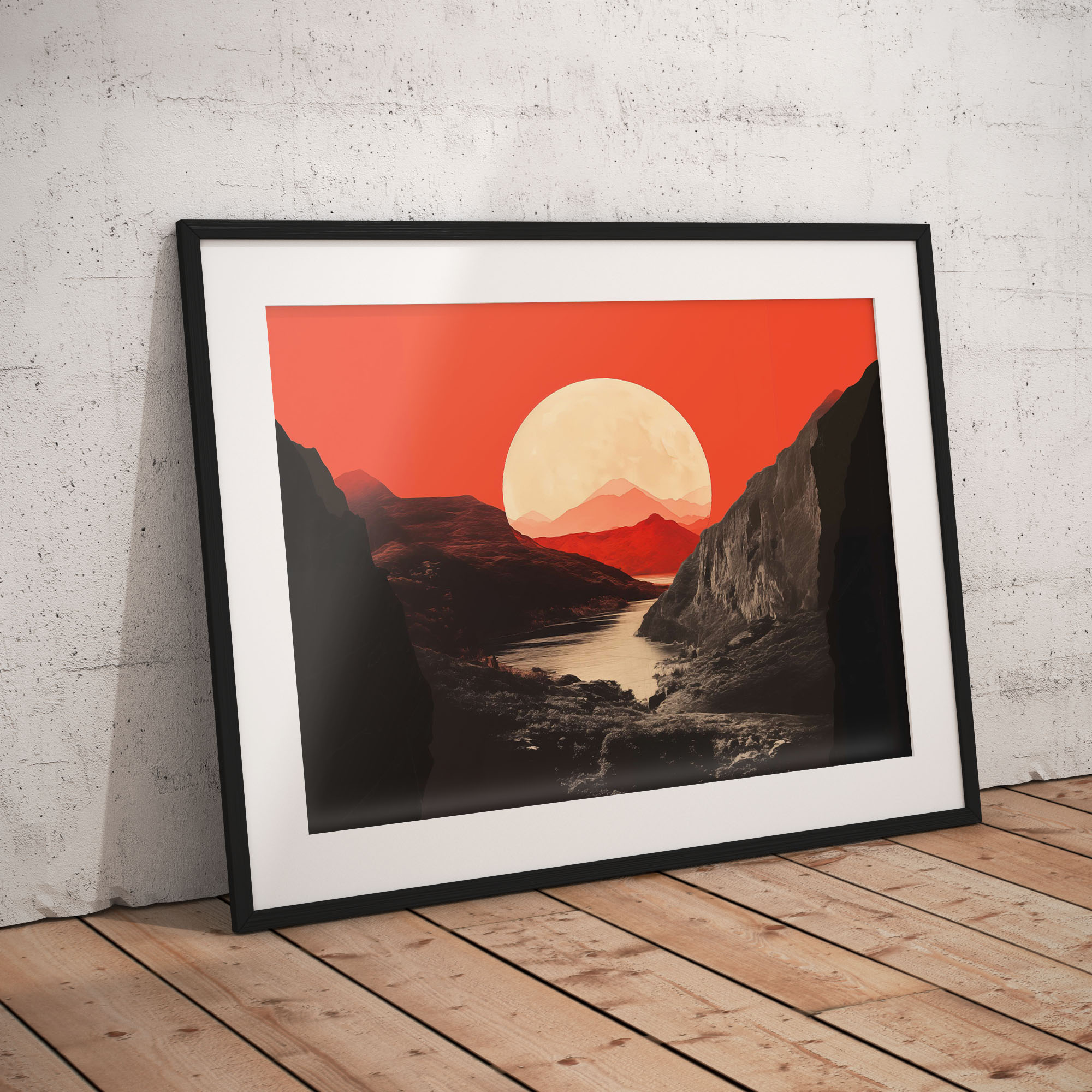 Santiago Shadows No. 331 Art Poster Artcohr | Art for Creatives 3 331 - Image 3