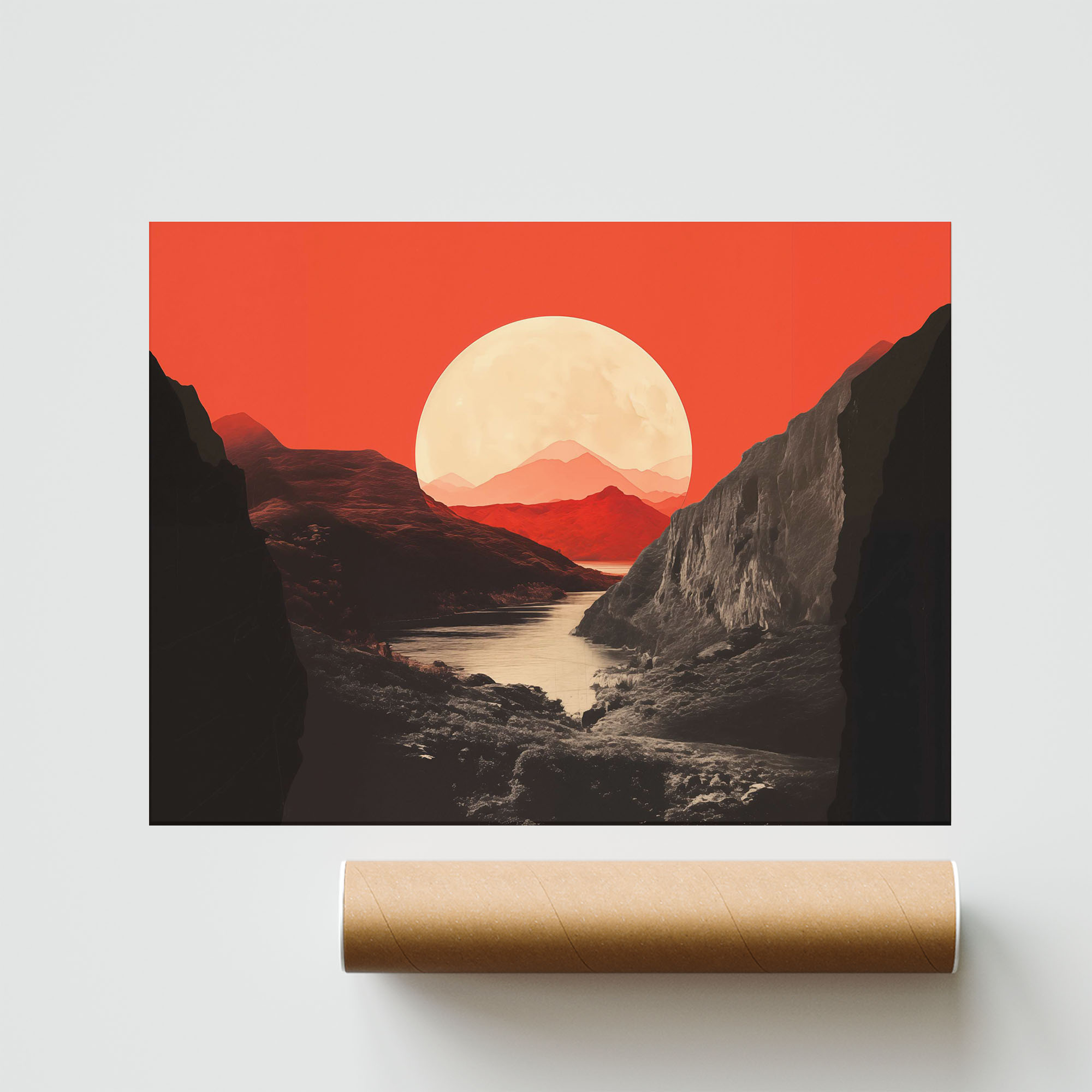 Santiago Shadows No. 331 Art Poster Artcohr | Art for Creatives 4 331 - Image 4