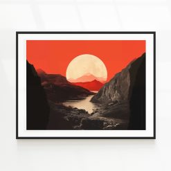 Santiago Shadows No. 331 Art Poster Artcohr | Art for Creatives 331