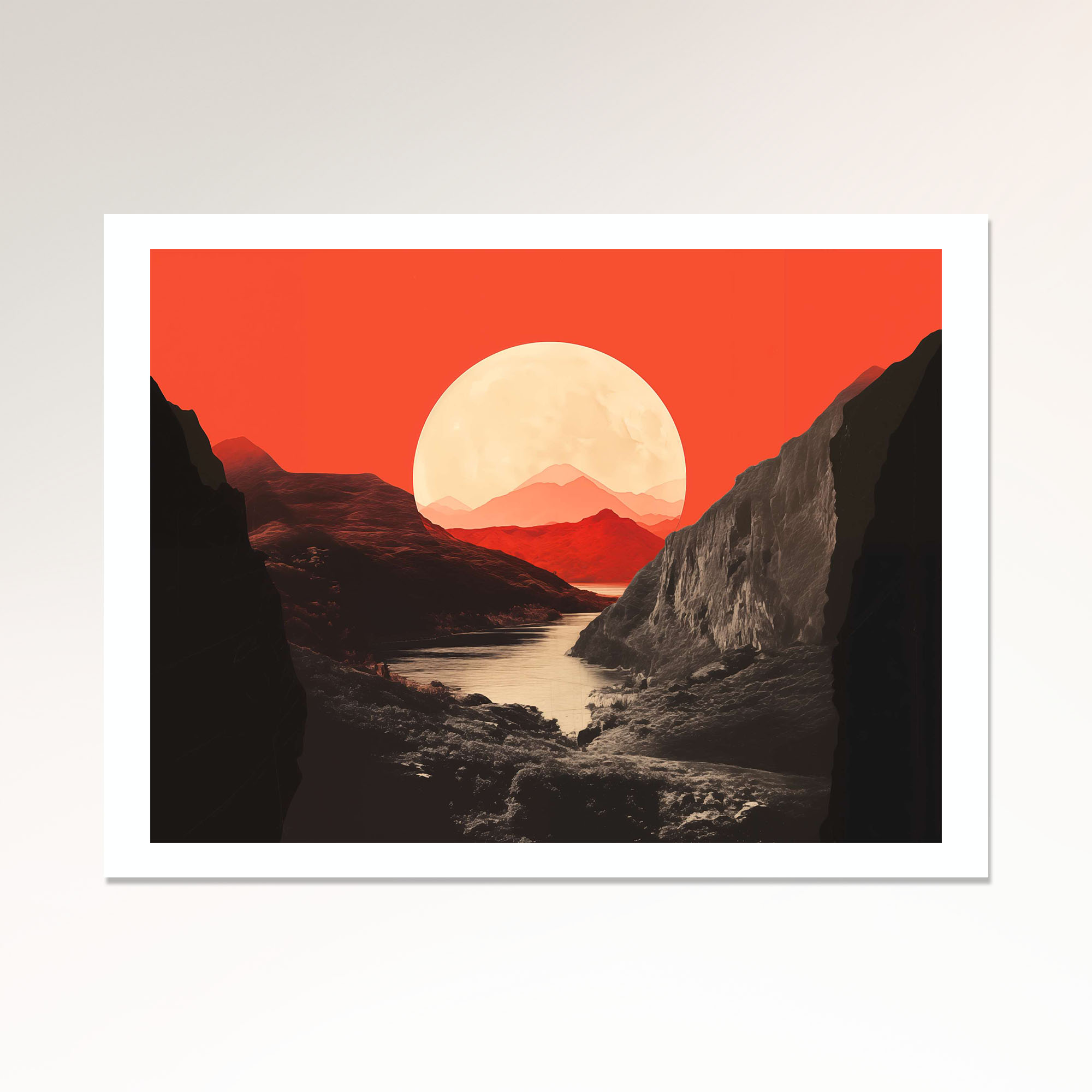 Santiago Shadows No. 331 Art Poster Artcohr | Art for Creatives 6 331 - Image 6