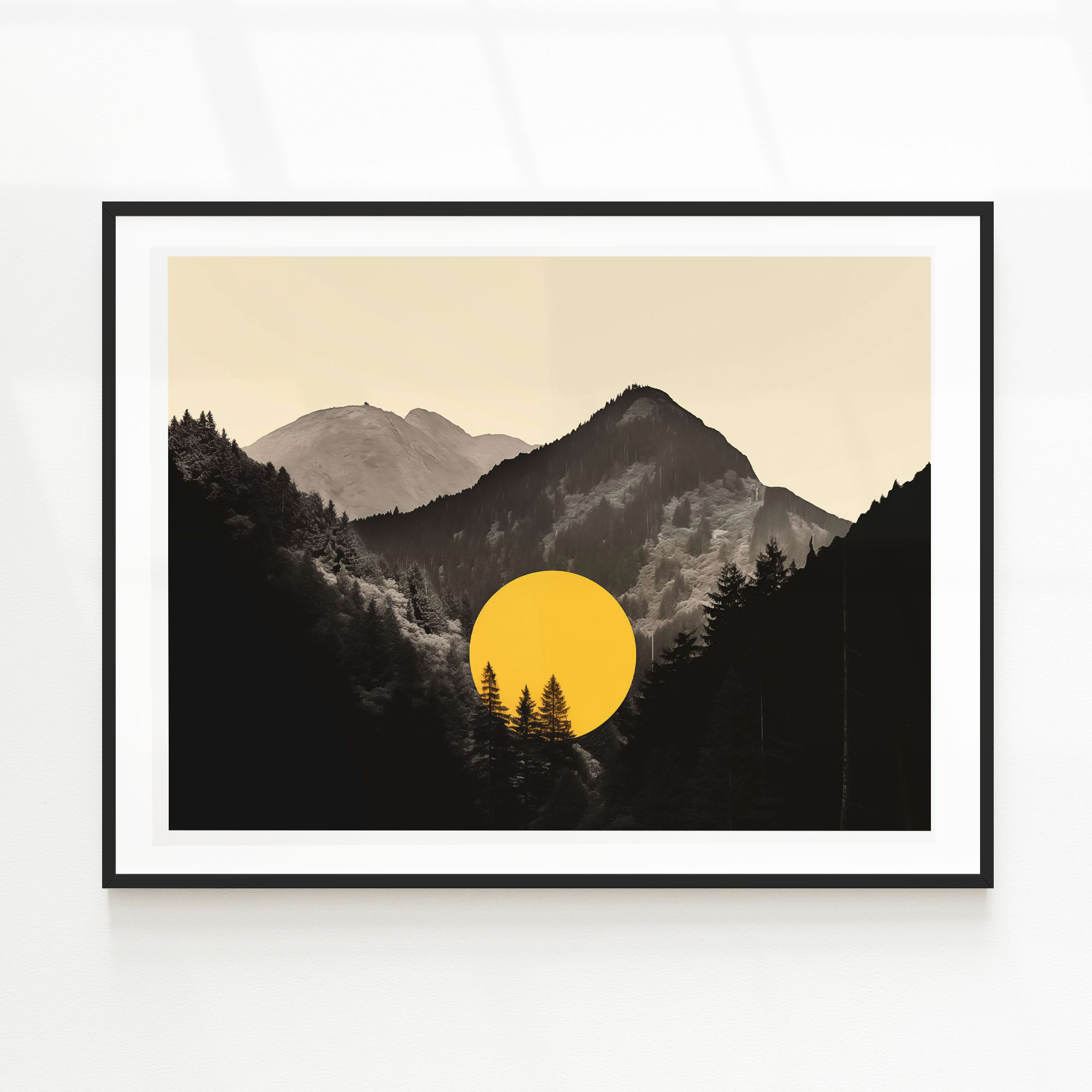 Santiago Shadows No. 333 Art Poster Artcohr | Art for Creatives 333